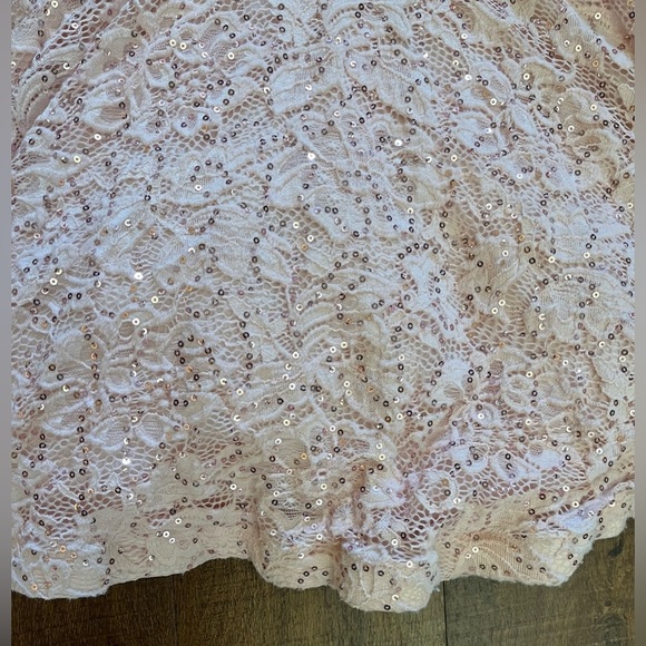 B. Darlin juniors teen pink sequin dress Sz 1/2 - Picture 5 of 9